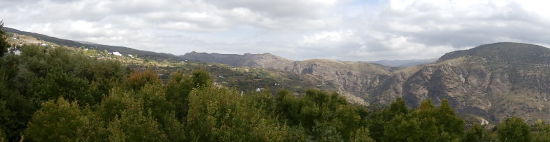 Panorama über Taha de Pitres