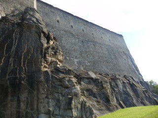 Am Fuß der Festung Königstein