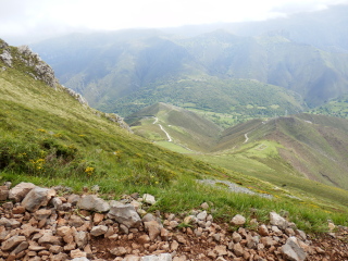 Blick zum Startpunkt der Tour