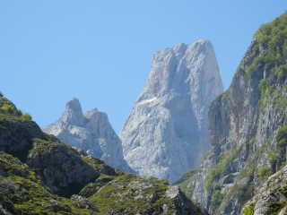 Blick von Bulnes auf Picos