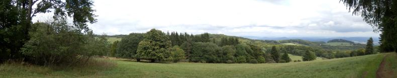 Blick ber die Hochrhn